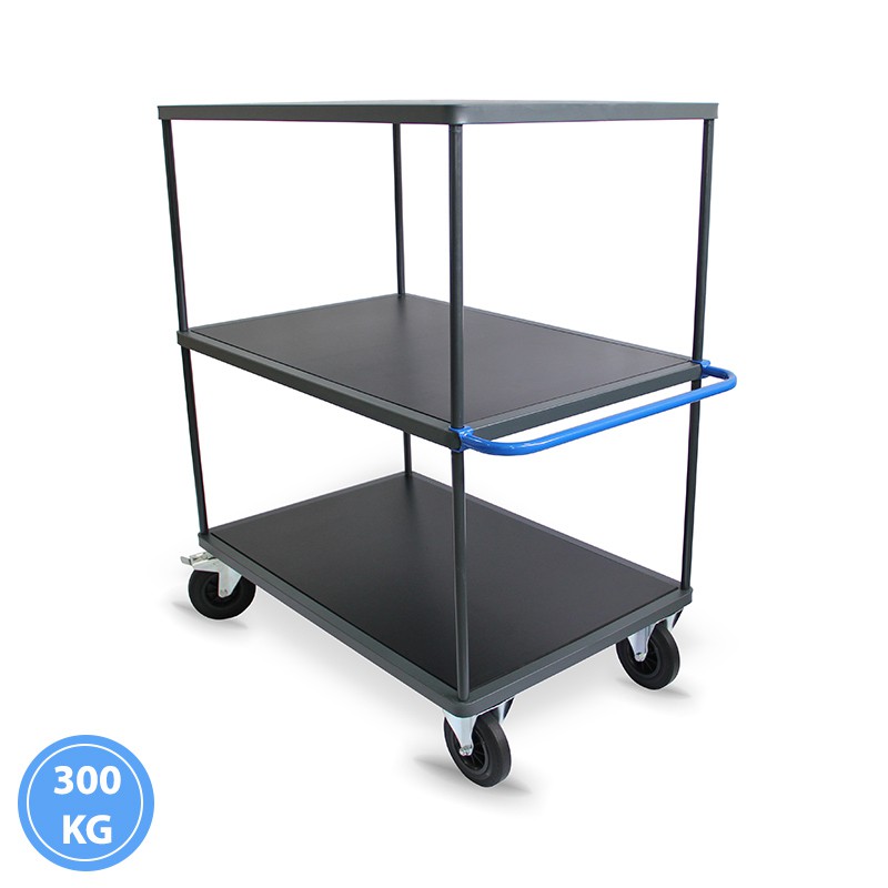 Servante 3 plateaux hauts - 300 et 500 kg