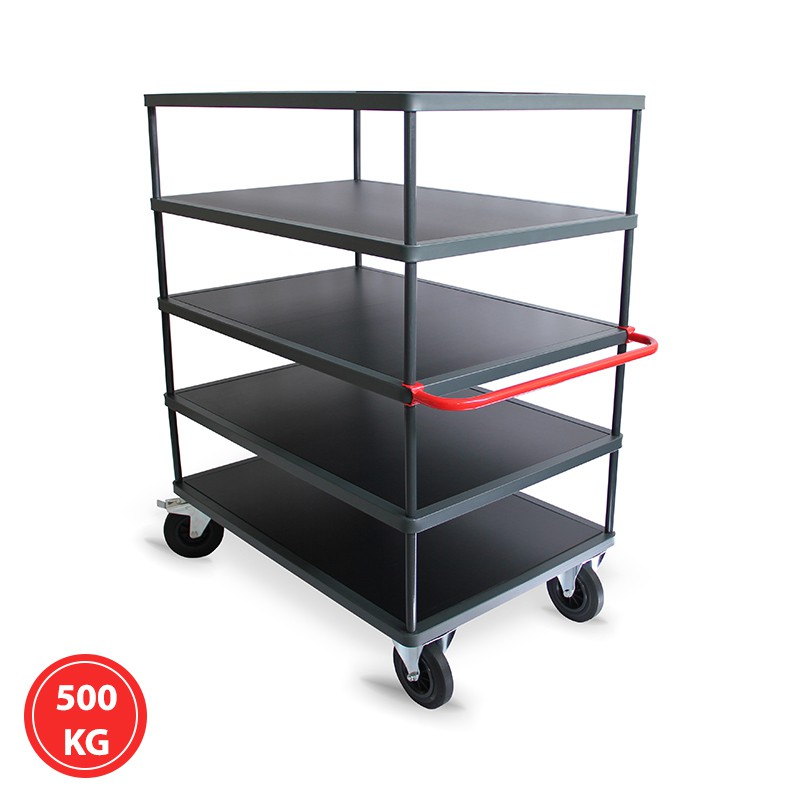 Servante 5 plateaux - 300 et 500 kg