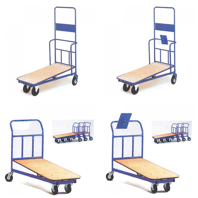 Chariots emboitables - tablette et rehausse