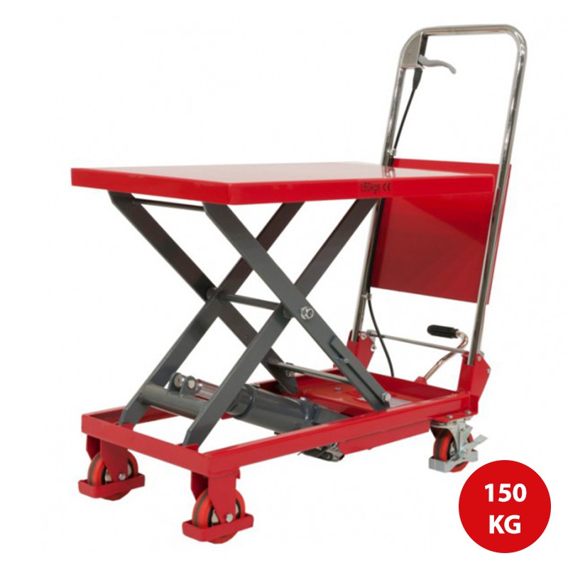 Table élévatrice manuelle - 150 à 750 kg