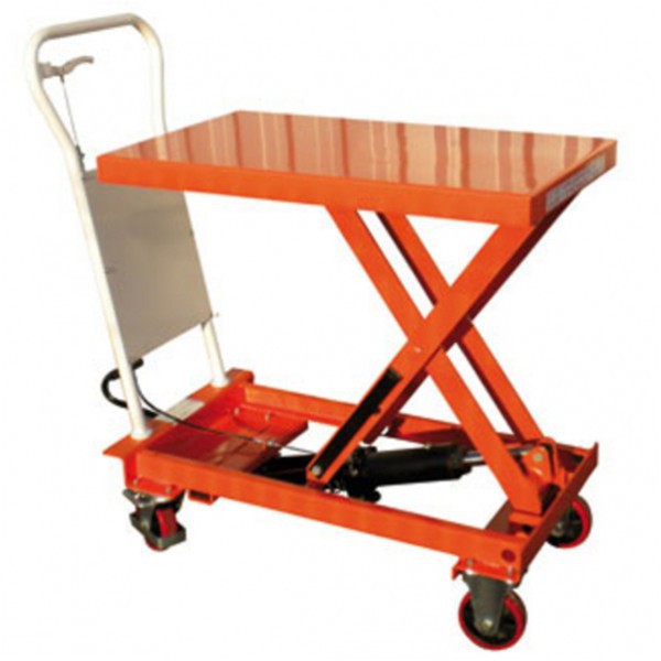 Table elevatrice mobile charge 250 a 750 kg