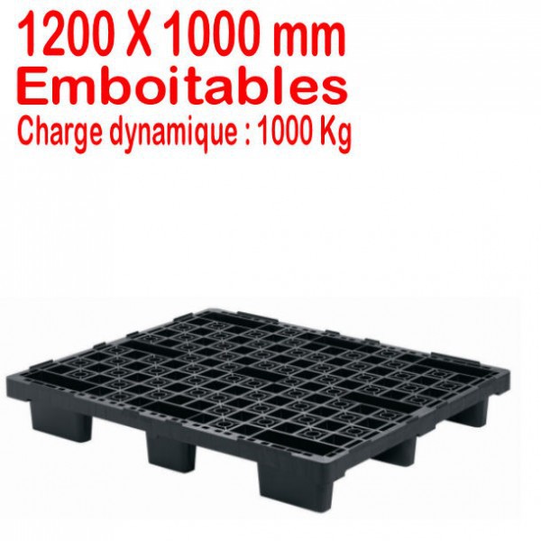 Palette usage unique embo itable plastique