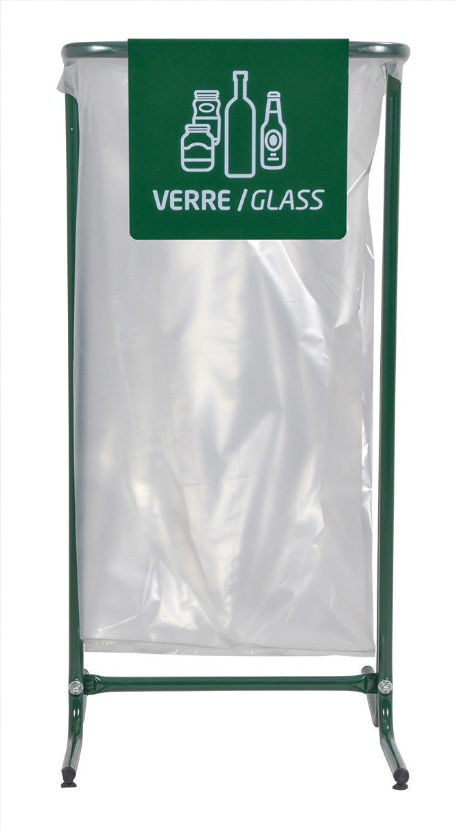 Plaque signaletique pour support sac TUBAG