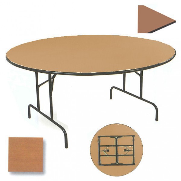 Table Ronde Pliante pour intérieur - Pratique & Solide