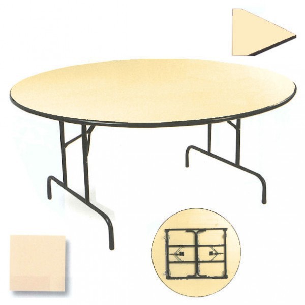 Table Ronde Pliante pour intérieur - Pratique & Solide