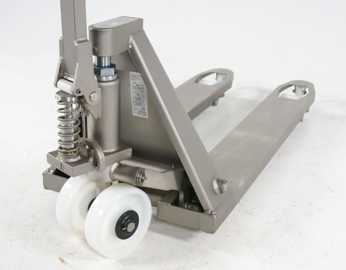 Transpalette inox charge 2000 kg - pompe inox