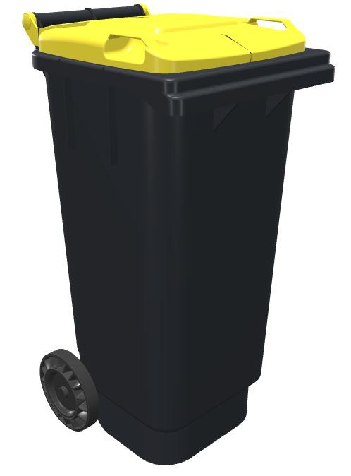 Conteneur poubelle bicolore SULO - 80 litres