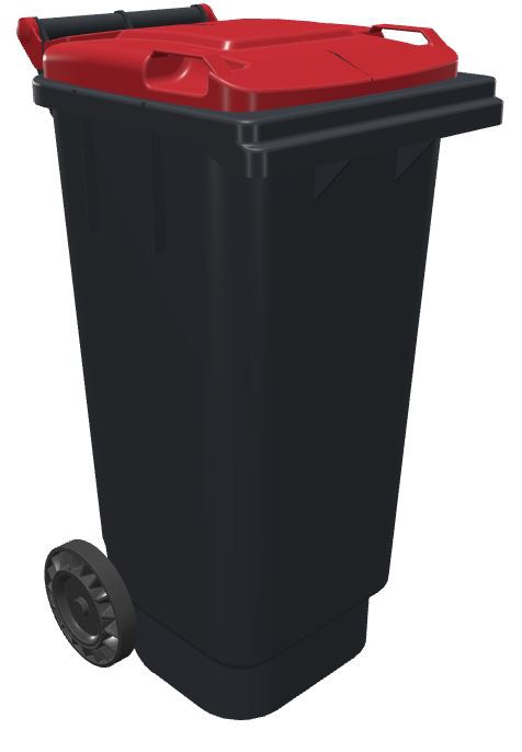 Conteneur poubelle bicolore SULO - 80 litres
