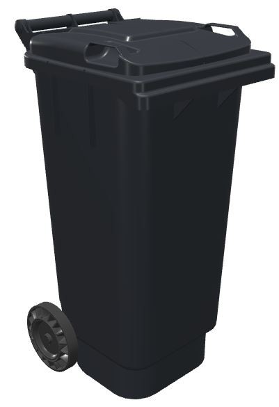 Conteneur poubelle - 80 litres