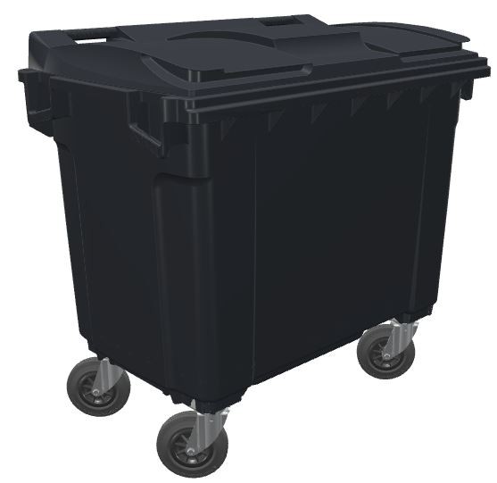 Conteneur poubelle 660 litres Roll co