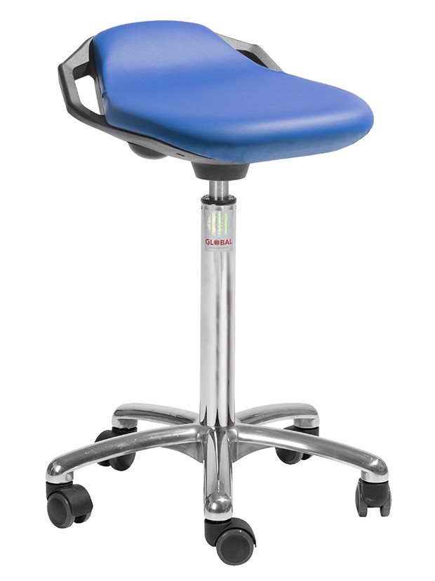 Tabouret assis-debout - Space Alu