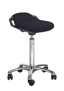 Si?ge assis-debout professionnel - Space Alu