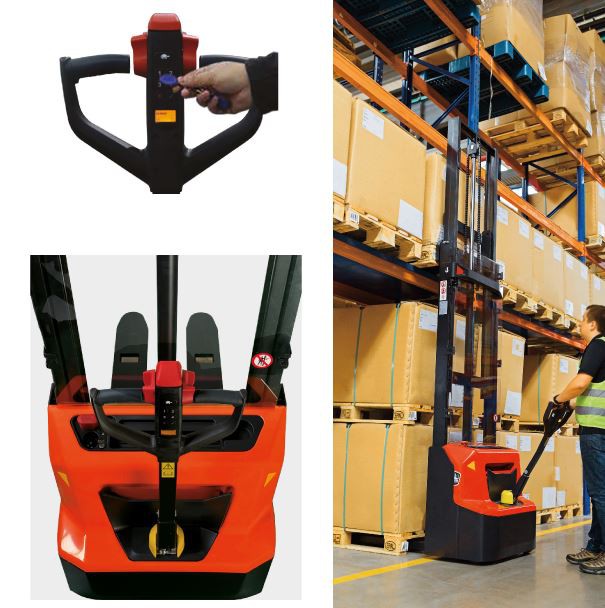 Gerbeur ?lectrique compact lithium - 1200 kg