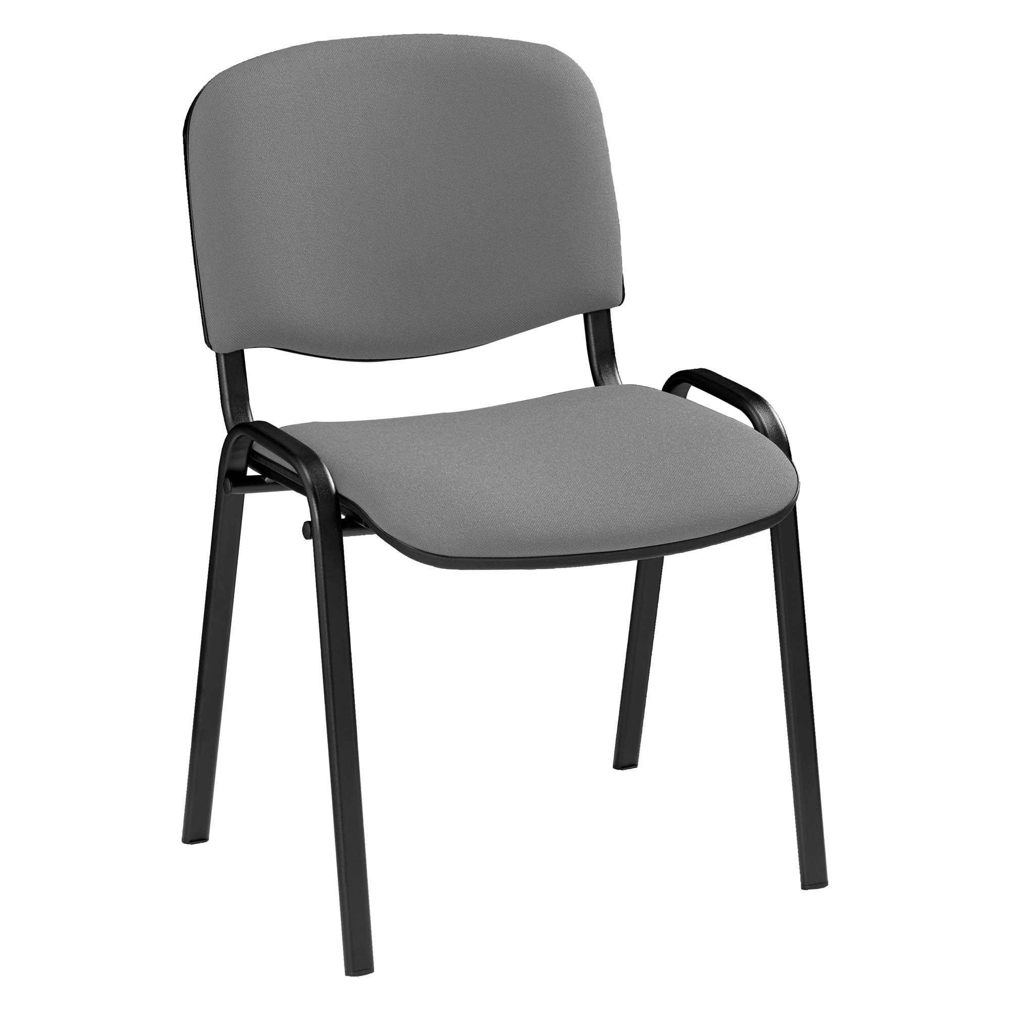 Chaise de réunion en tissu avec accroches – M2
