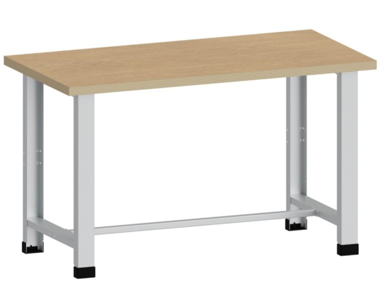 Établi fixe simple d’atelier