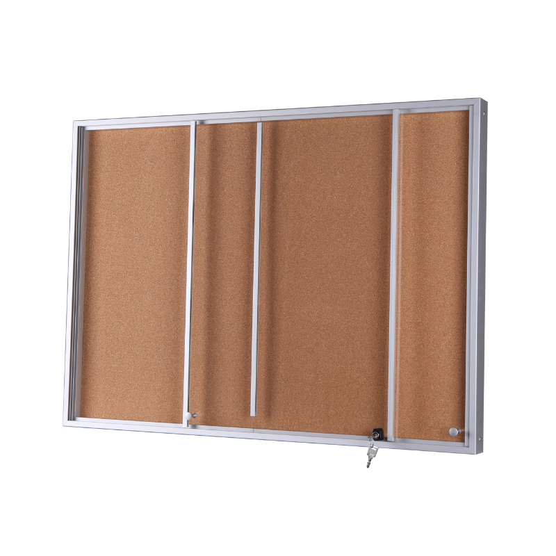 Vitrine d affichage interieur portes coulissantes Millenium