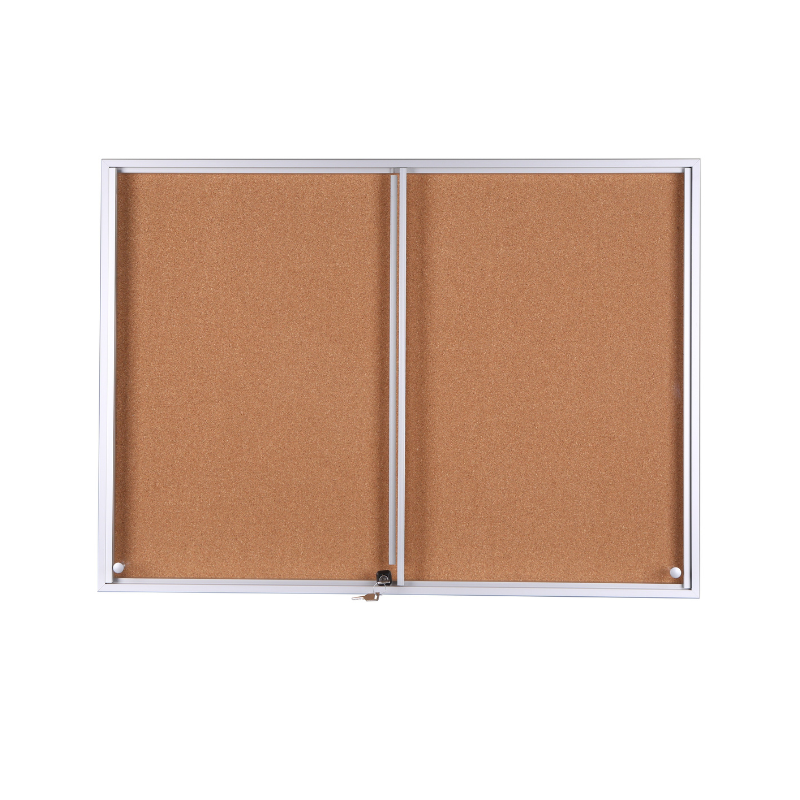 Vitrine d affichage interieur portes coulissantes Millenium