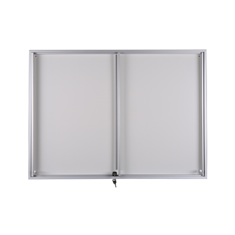 Vitrine d affichage interieur portes coulissantes Millenium