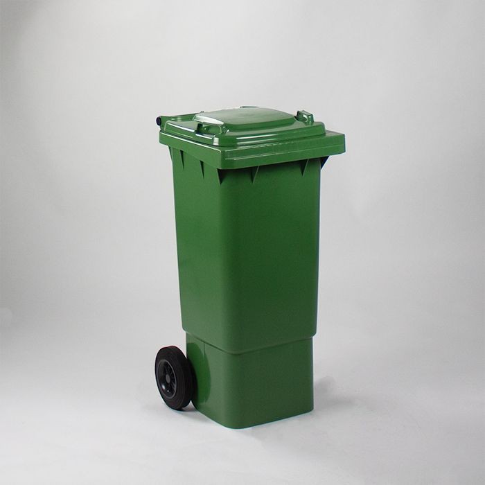 Conteneur poubelle standard 2 roues - 80L
