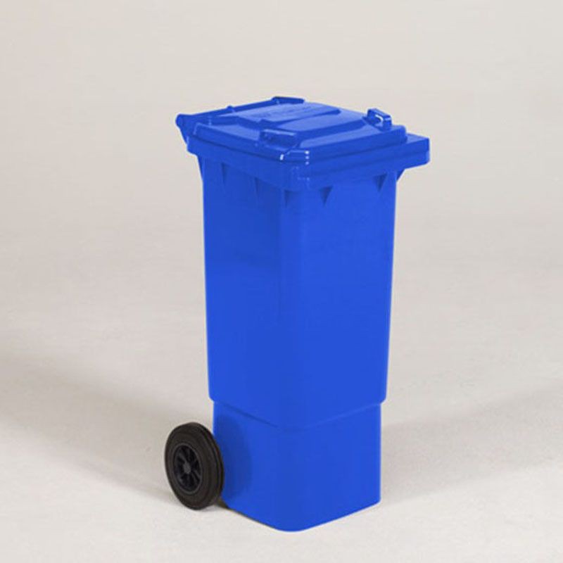 Conteneur poubelle standard 2 roues - 80L