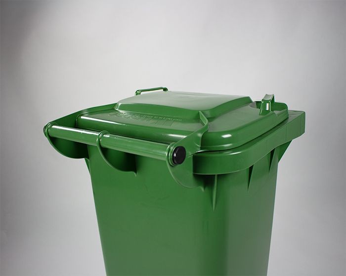 Conteneur poubelle standard 2 roues - 80L