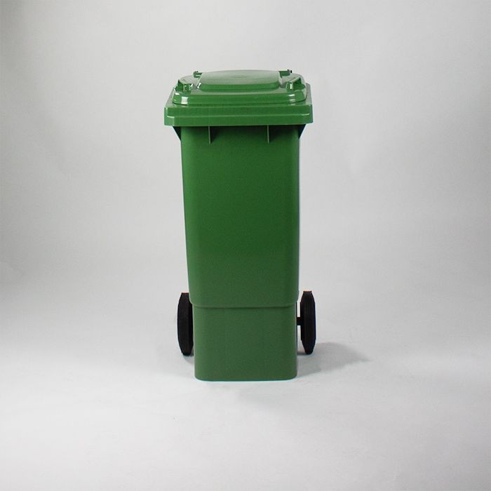 Conteneur poubelle standard 2 roues - 80L