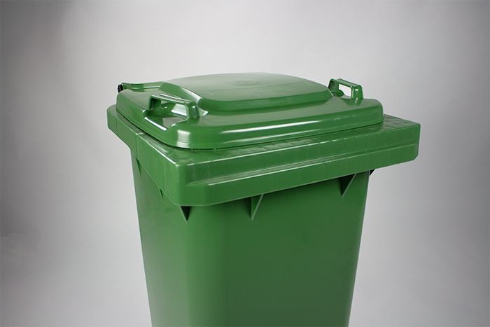 Conteneur poubelle standard 2 roues - 80L