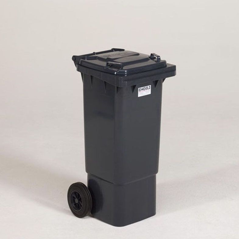 Conteneur poubelle standard 2 roues - 80L