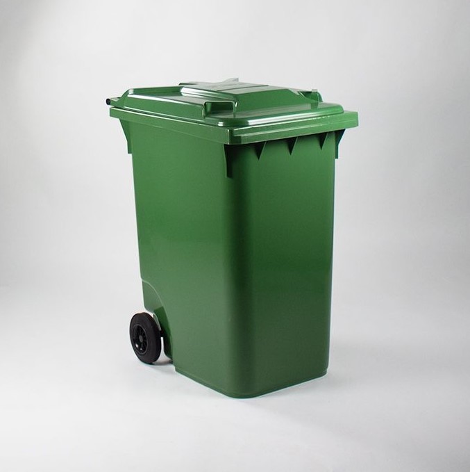 Conteneur poubelle standard 2 roues – 360L