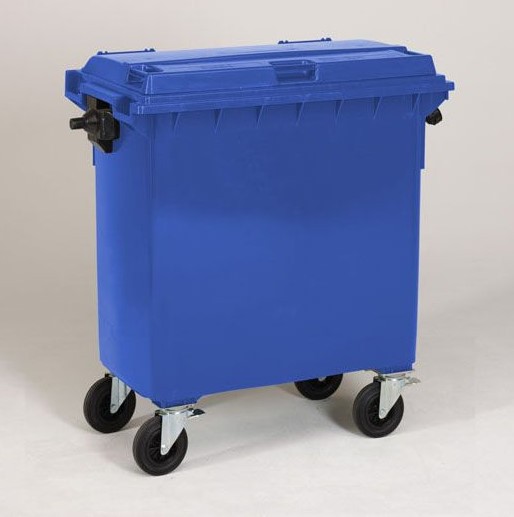 Conteneur poubelle standard 4 roues - 770L