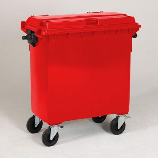 Conteneur poubelle standard 4 roues - 770L