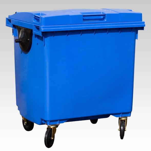 Conteneur poubelle standard 4 roues - 1000L
