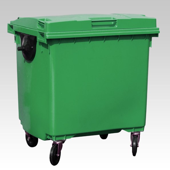 Conteneur poubelle standard 4 roues - 1000L