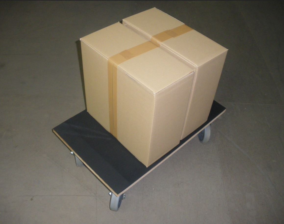 Plateau roulant antidérapant – Charge 300kg