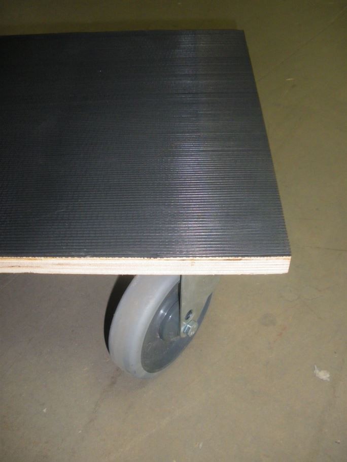 Plateau roulant antidérapant – Charge 300kg