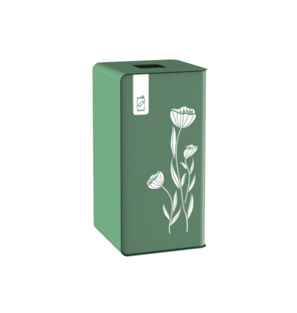 Borne de tri selectif Cubatri Signature 75L