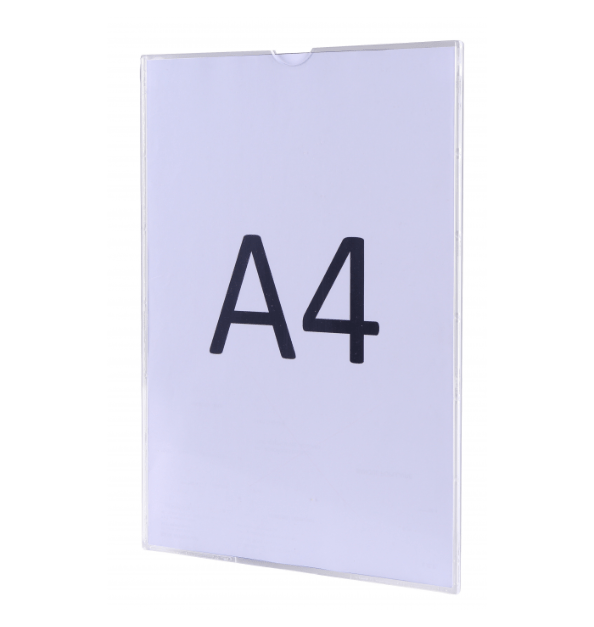 Porte visuel A4