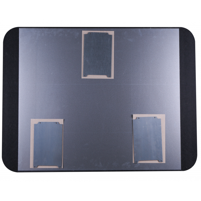 Tableau emaille blanc sans bords