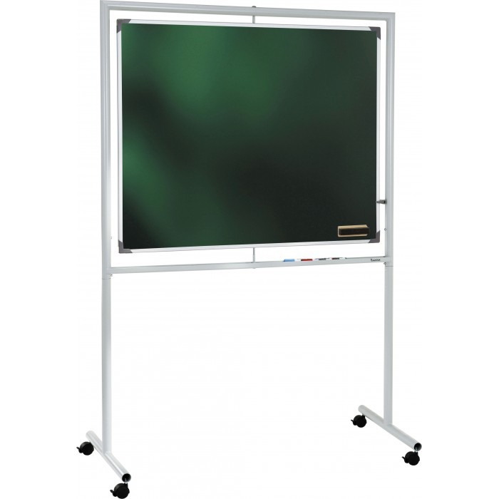 Tableau scolaire rotatif émaillé