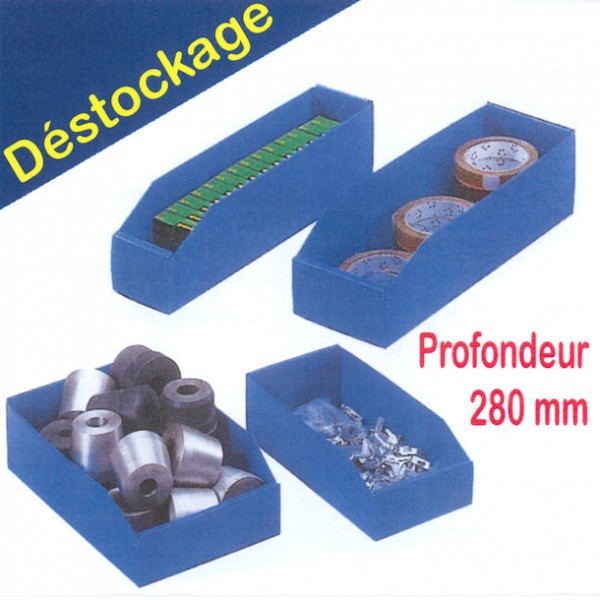 Bac polypropylène Eco - Profondeur 280 mm