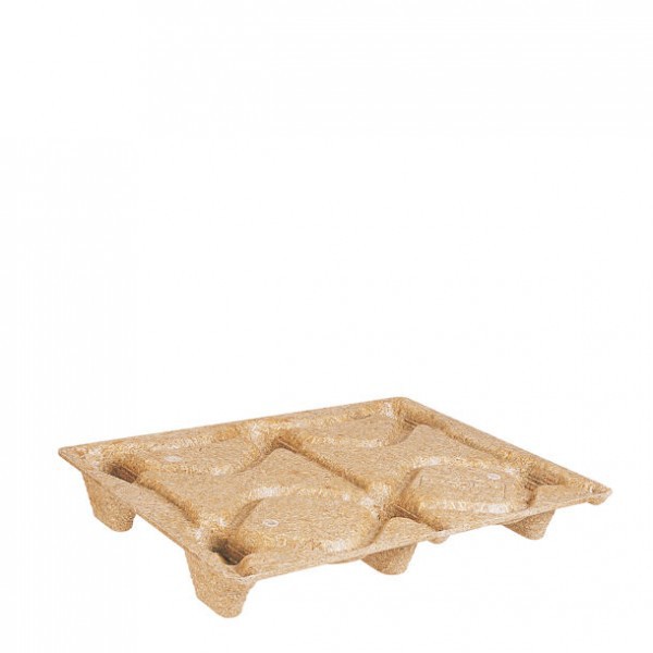 Palette moul ee en bois emboitable
