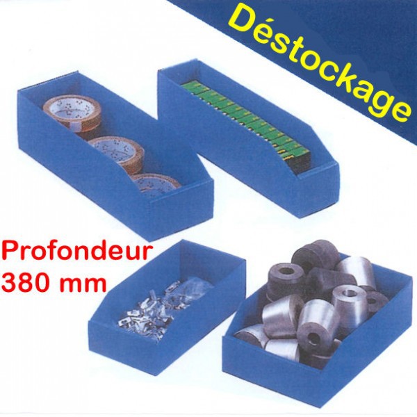 Bac polypropylène Eco - Profondeur 380 mm