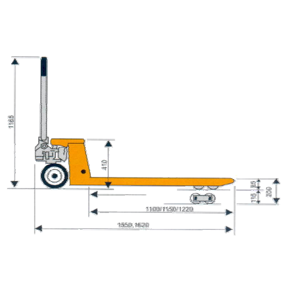 Transpalette 2500kg
