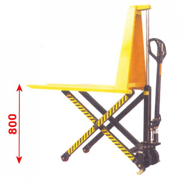 Transpalette haute levée charge 1000 Kg