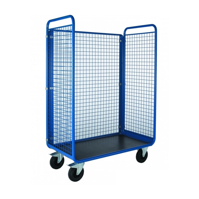 Chariot 3 cot?s grillag?s - Grand format
