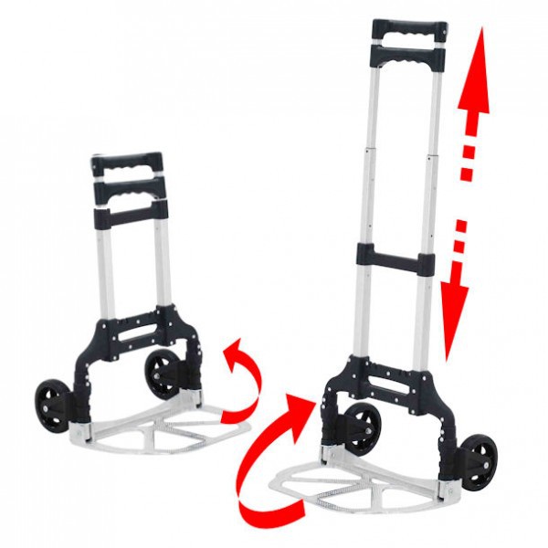 Diable pliant alu charge 70 kg