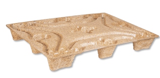 Palette moul ee en bois emboitable