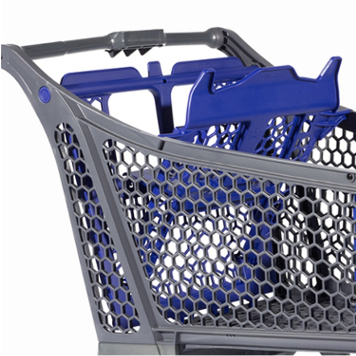 Chariot libre service supermarche