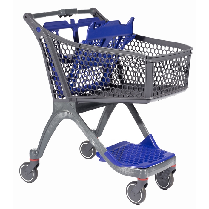 Chariot libre service supermarche