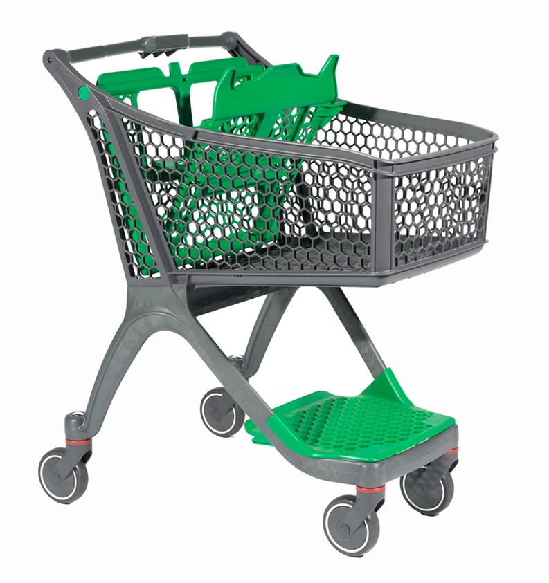 Chariot libre service supermarche